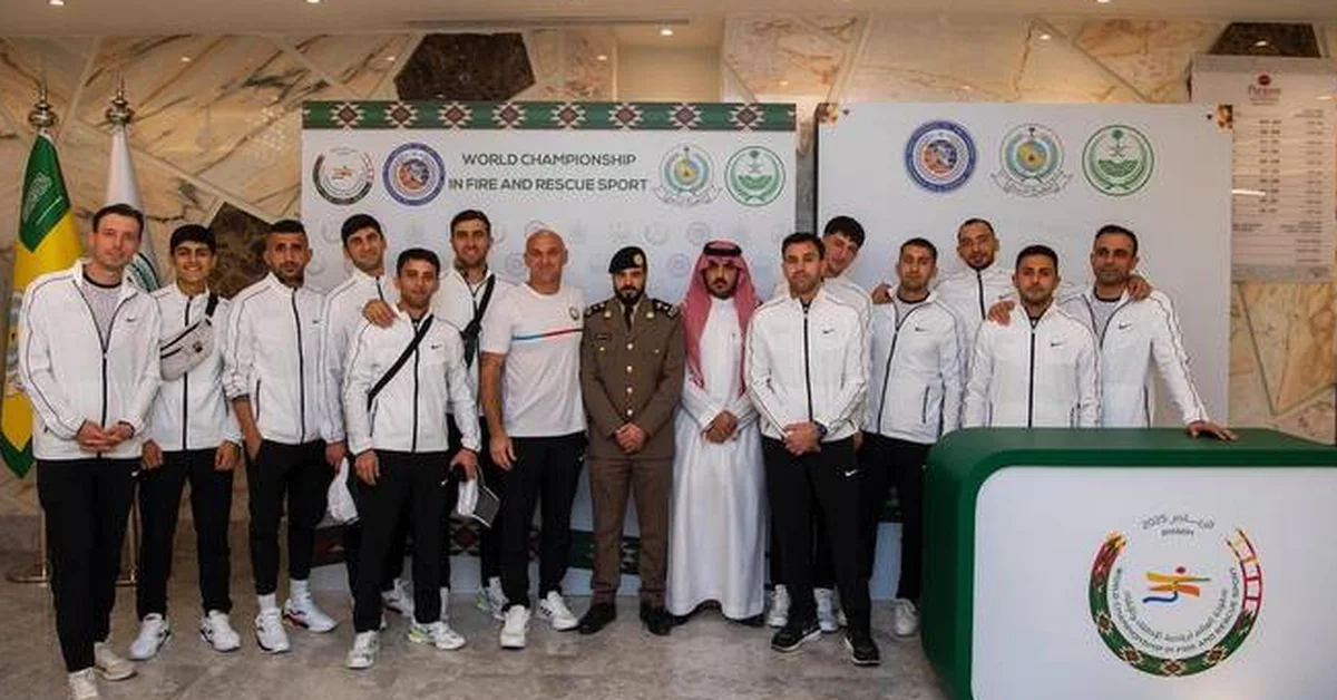 Czech Team Arrives in Saudi Arabia for Fire and Rescue World Championship - Main Image