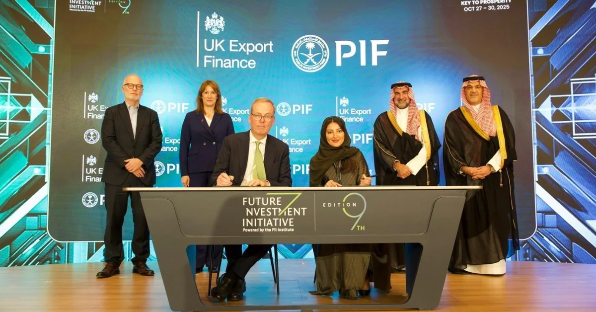 PIF, UK Export Finance Sign MoU for Up to $6.8 Billion to Promote UK Companies’ Engagement in the Saudi Market - Main Image