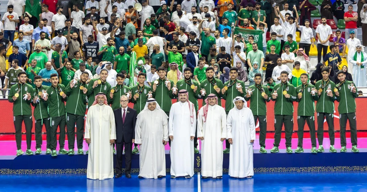 Saudi National Youth Handball Team Wins Asian Gold for First Time - Main Image